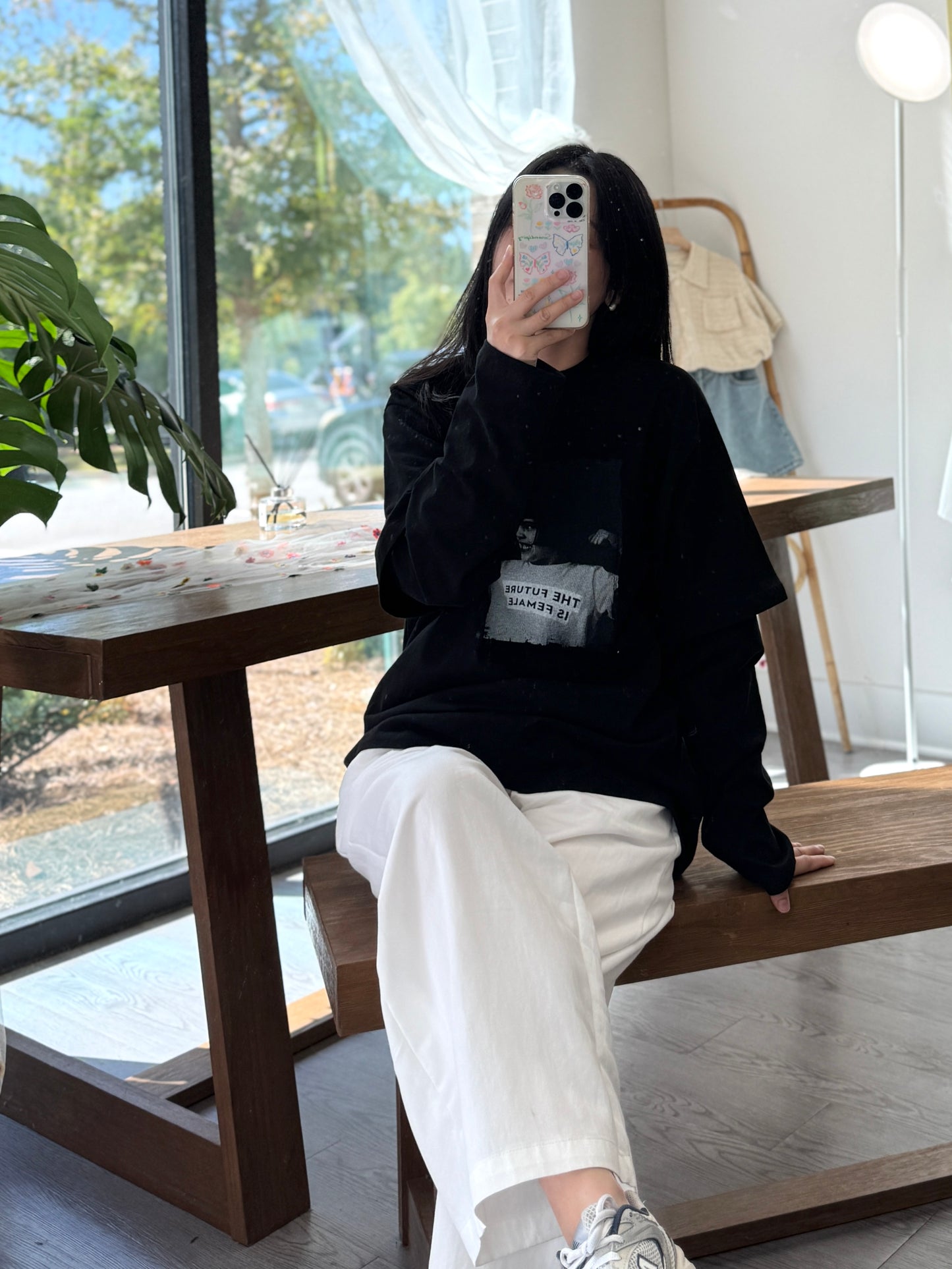 Layered Graphic Tee - AdoreMeU