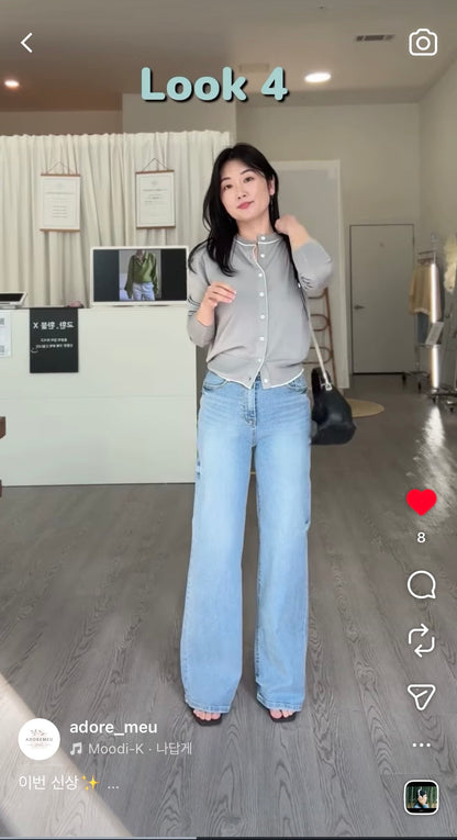 Palazzo Wide Denim