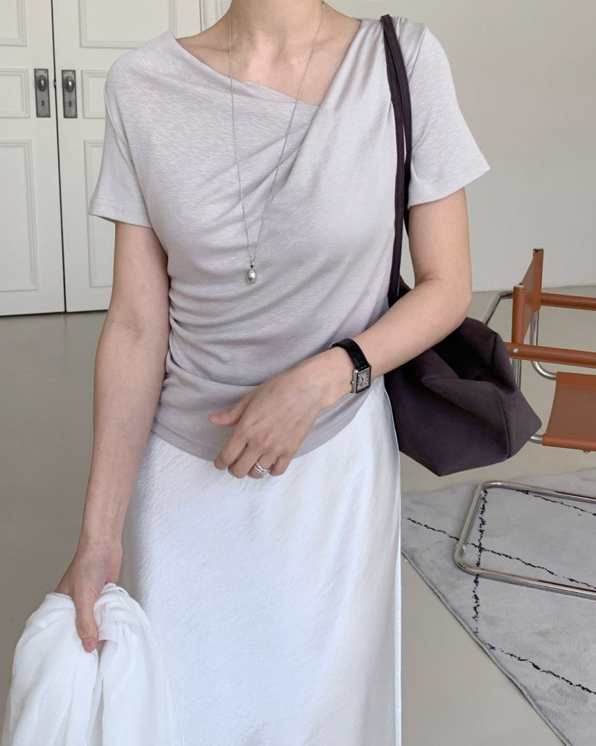 *Shirring T-shirt