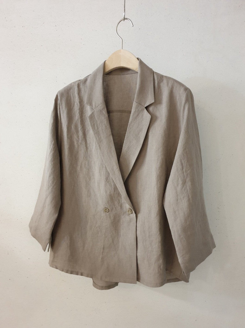 Linen Basic Jacket
