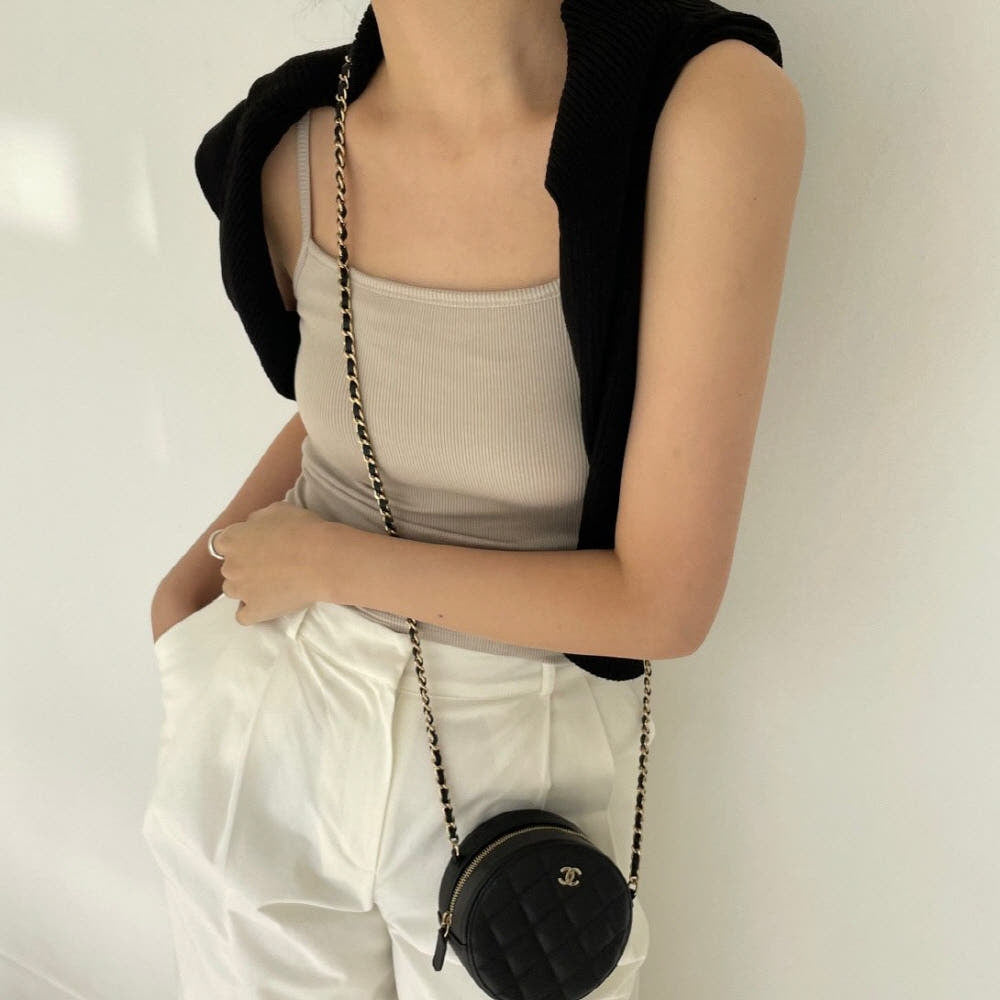 * Ribbed Padded Camisole