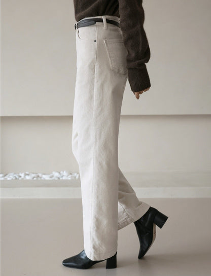 Semi Wide Corduroy Pants
