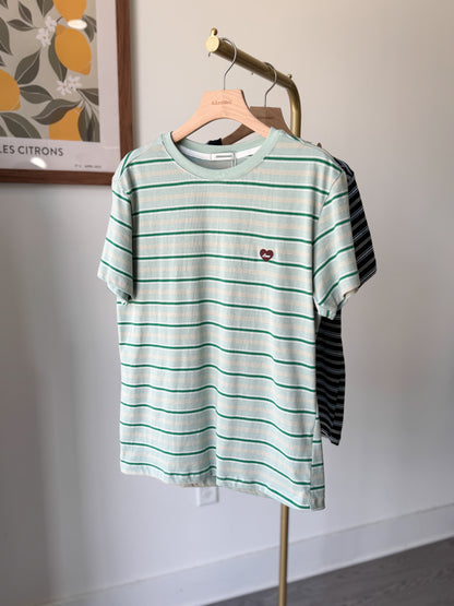 Heart Stripe T-shirt - AdoreMeU