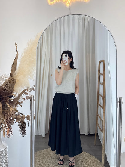 Wide Pintuck Pants(~7/4)