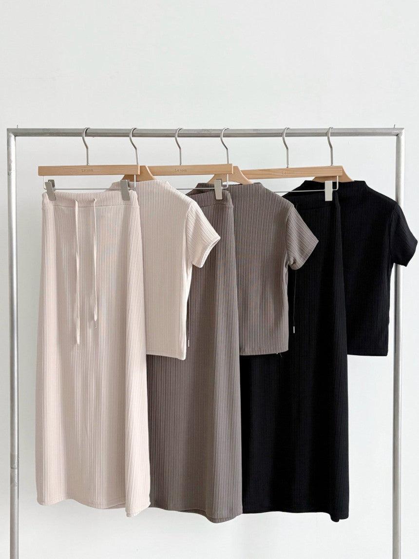 *Ribbed Knit Set