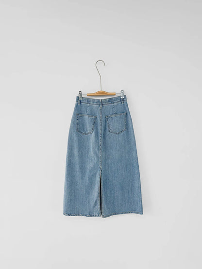 Front Pocket Denim Skirt(~7/6)
