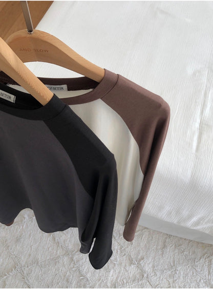 Contrast Raglan T-shirt(고윤정티)