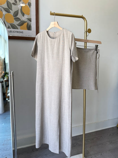 Apron Layered Dress - AdoreMeU