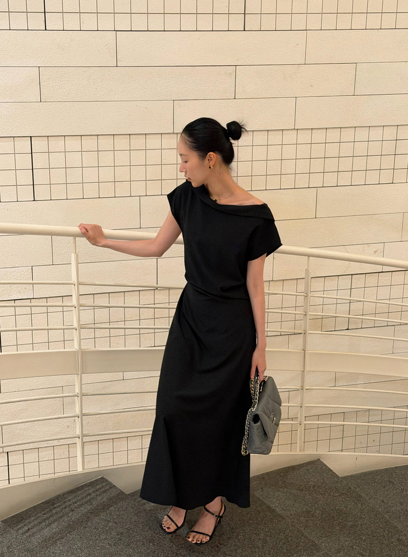 Boat Neck Dress