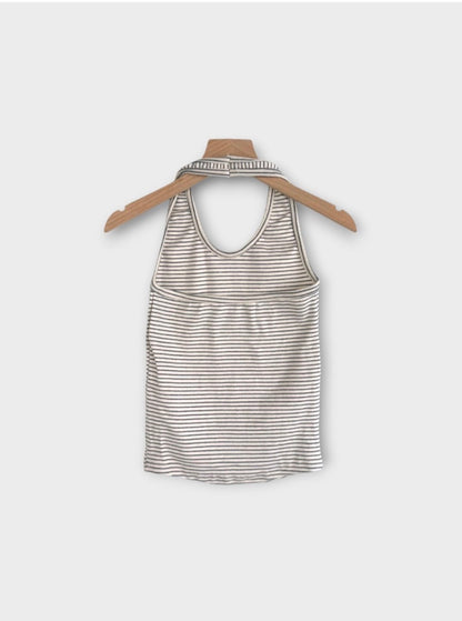 * Halter Layered Sweatshirt Set