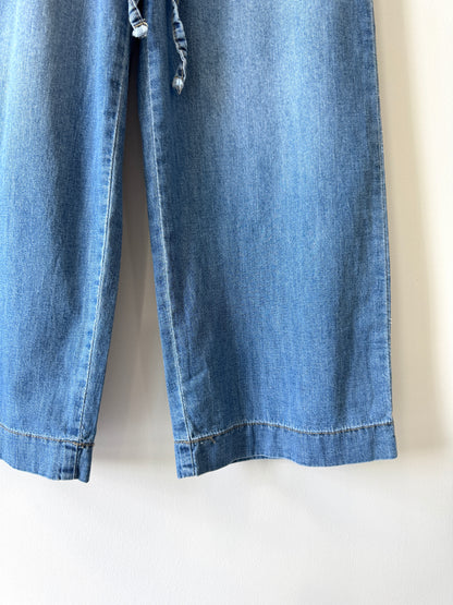 Banding Wide Denim - AdoreMeU