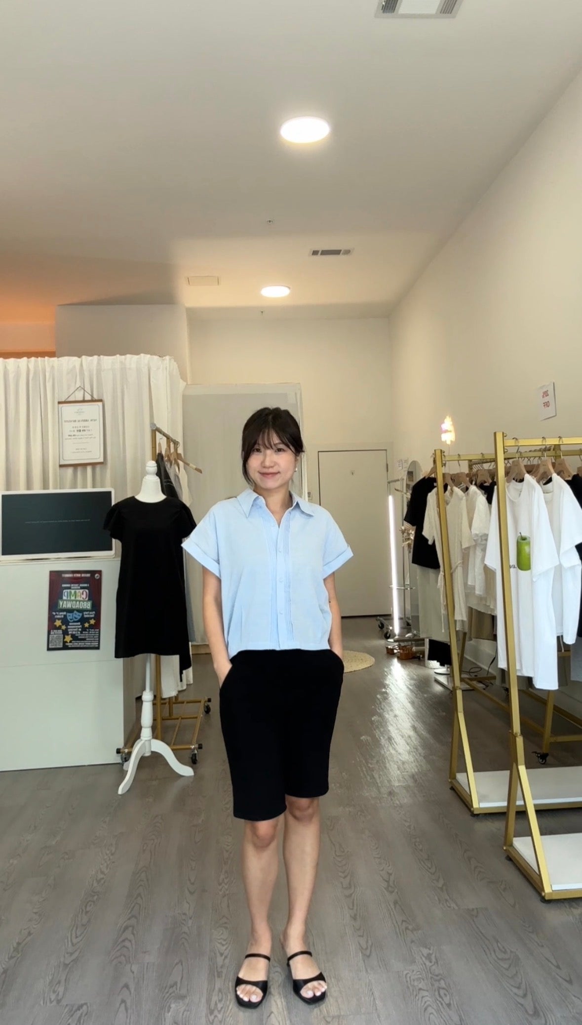 Mini Pintuck Blouse (~6/16)