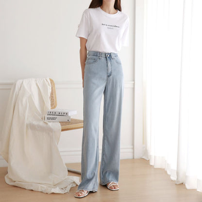 Tencel Span Straight Denim (~8/29)