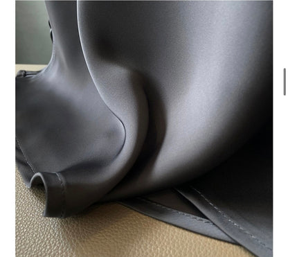Silk Long Skirt - AdoreMeU
