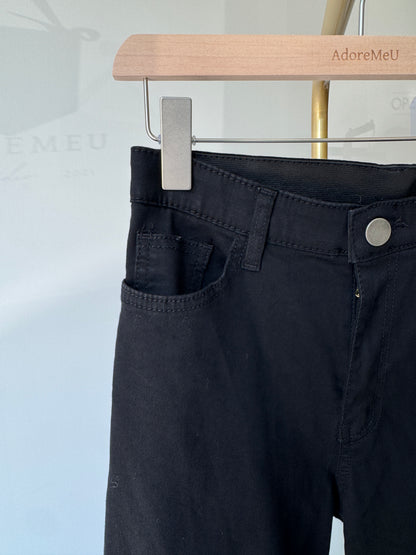 Flare Black Jeans - AdoreMeU