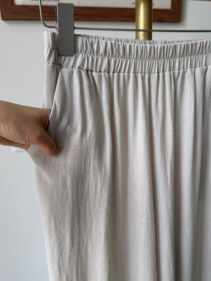 Linen Sleeveless and pants Set(~6/21)