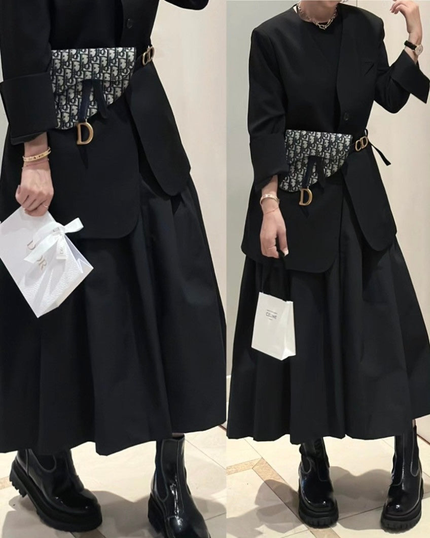 Pra Maxi Pleated Skirt (~8/2)