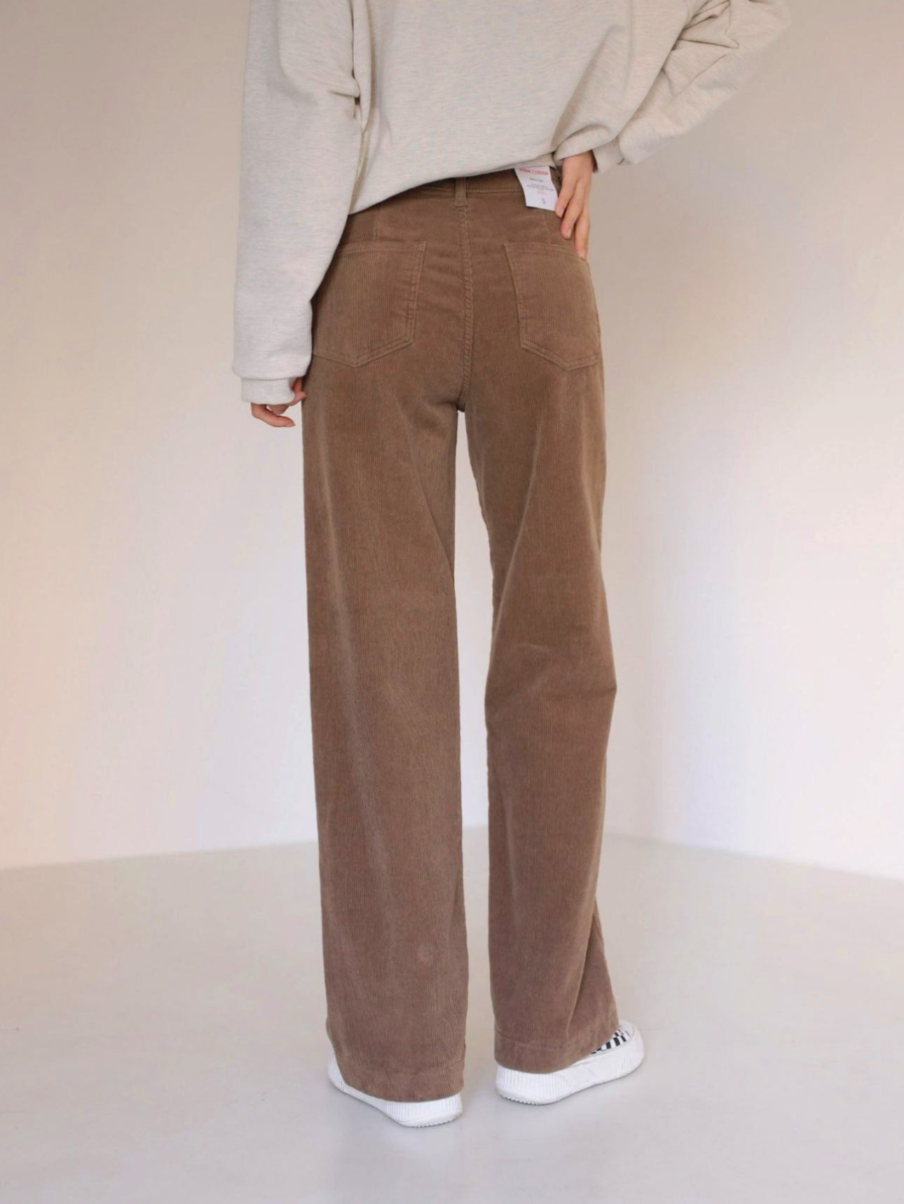 Semi Wide Corduroy Pants