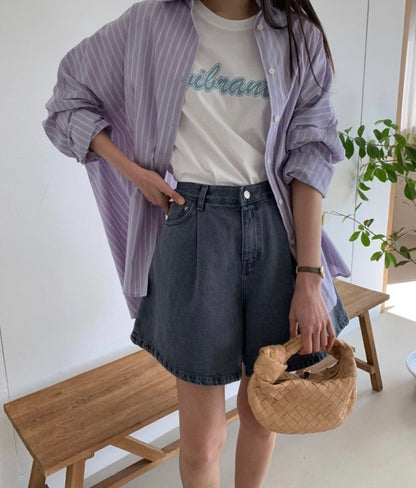 *Pastel Stripe Shirt