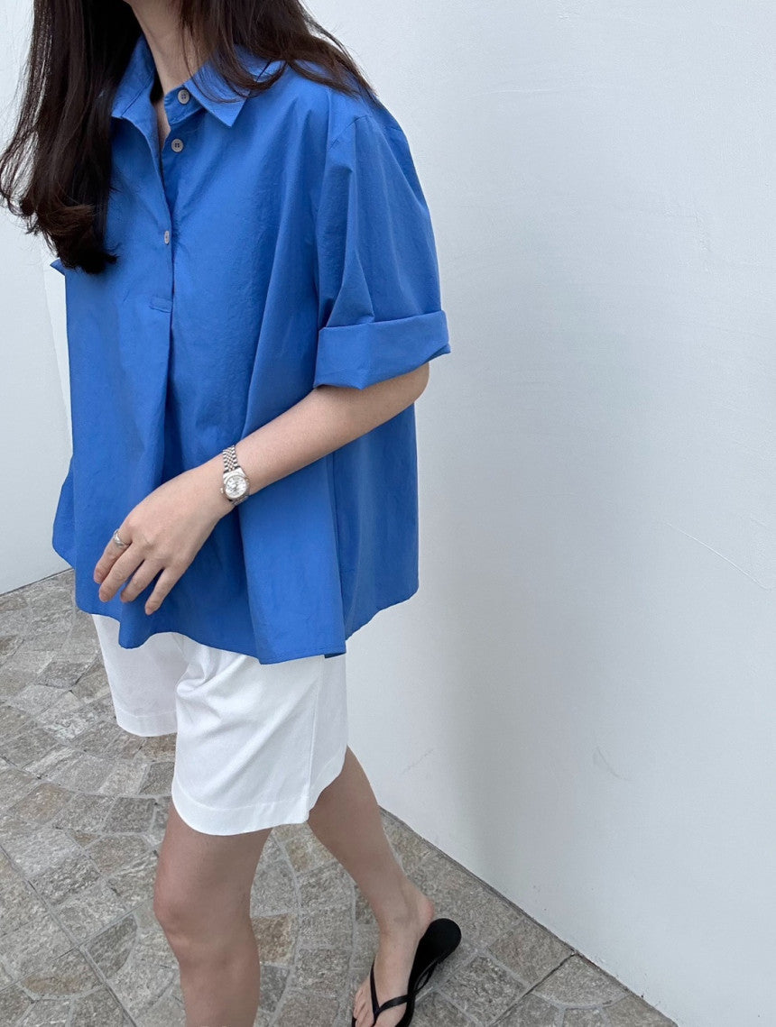 *Flare Line Summer Shirt