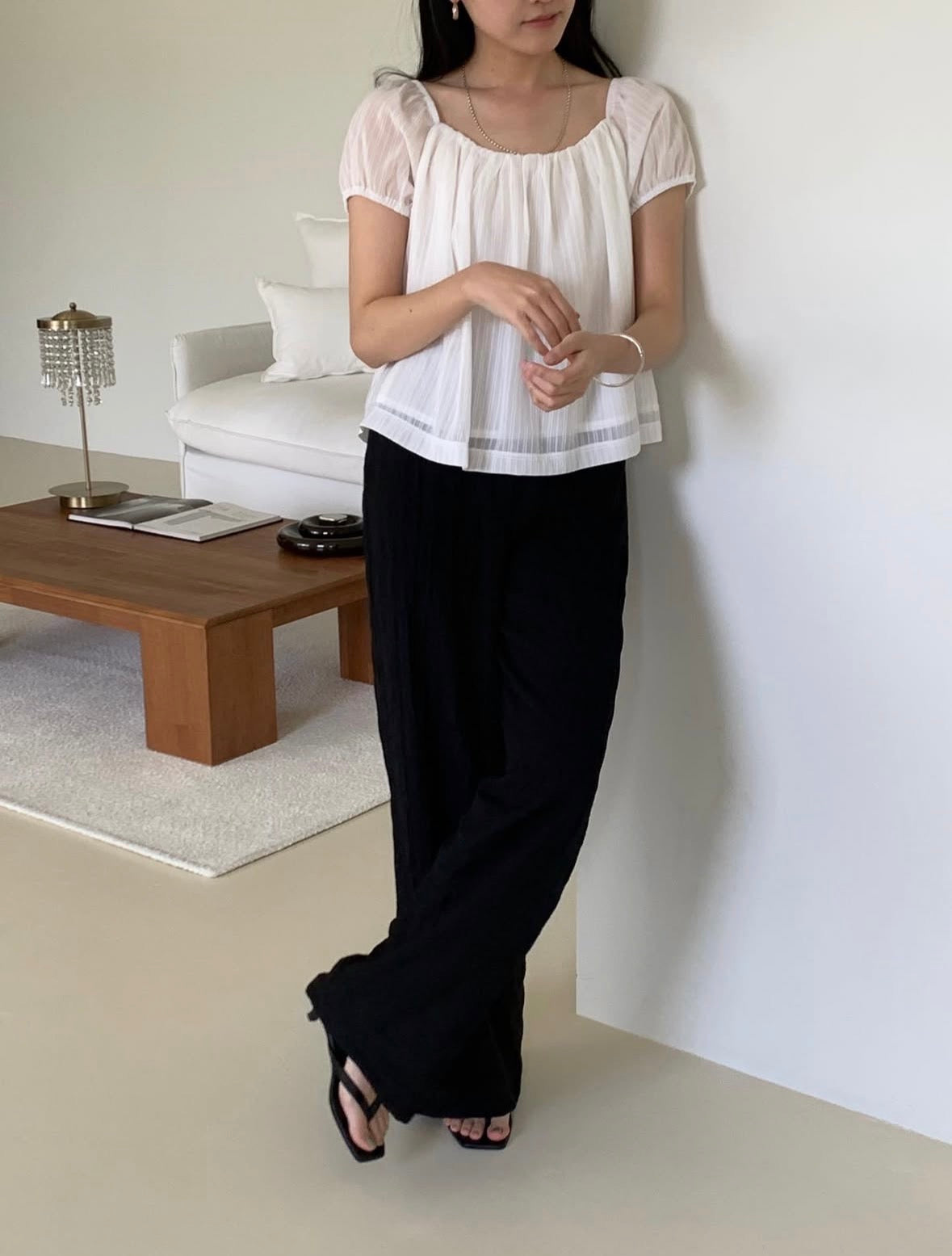 *Audrey Puff Blouse