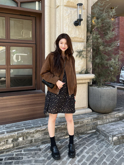 * Muhee Suede Jacket(차무희자켓)