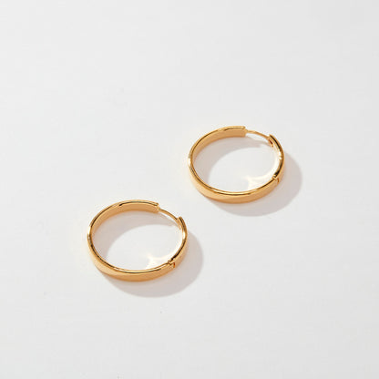 Volume Flat One touch Earring - AdoreMeU