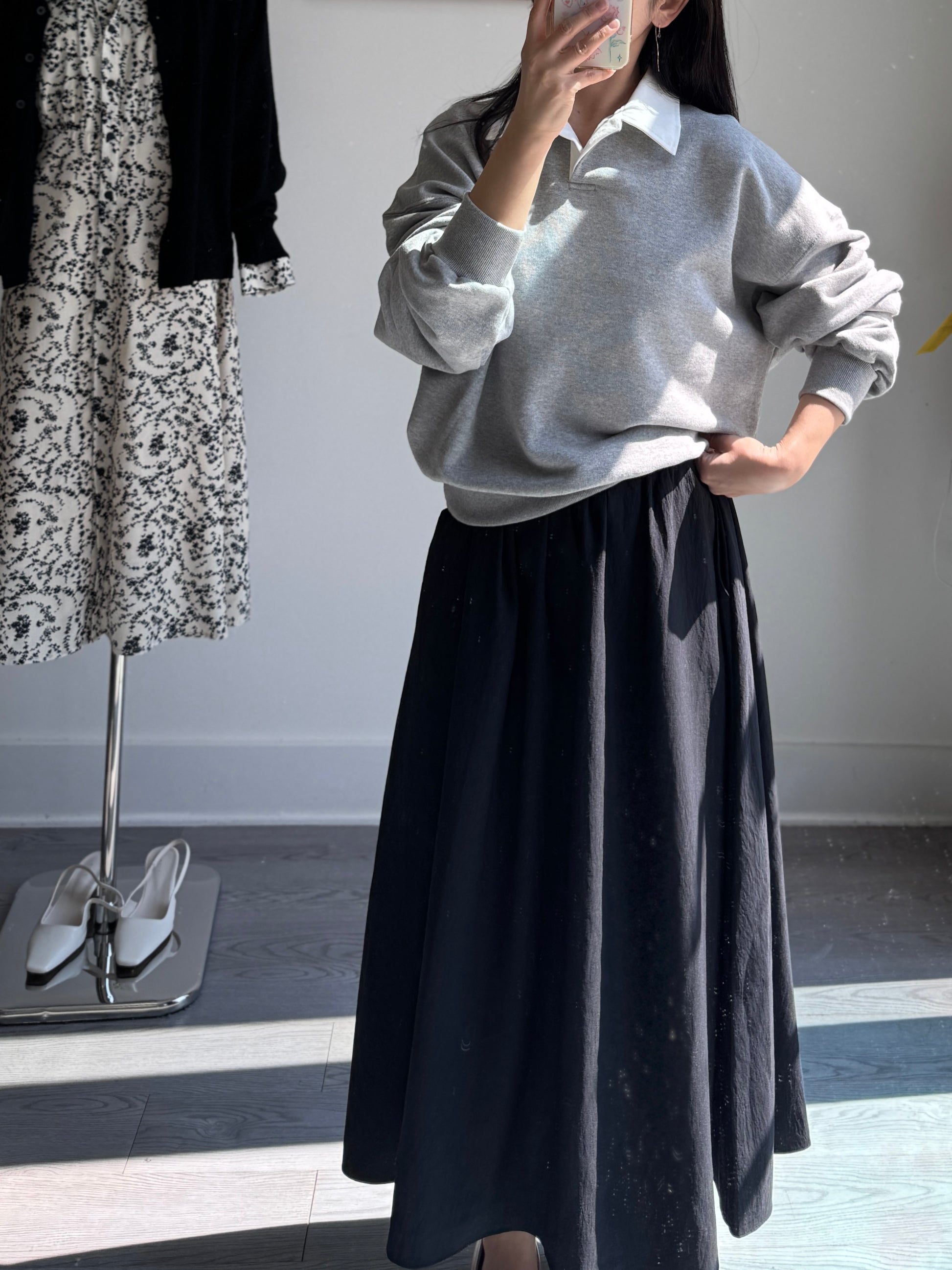 Full Banding Long Skirt - AdoreMeU