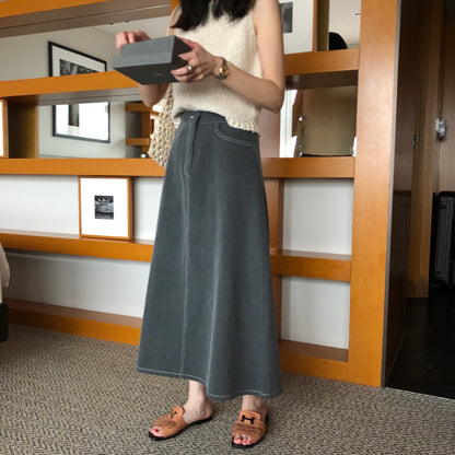 Wint Stitch Skirt - AdoreMeU