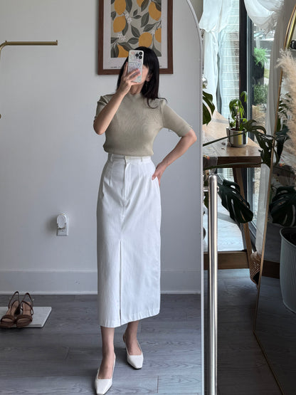 Airy Mock Knit - AdoreMeU