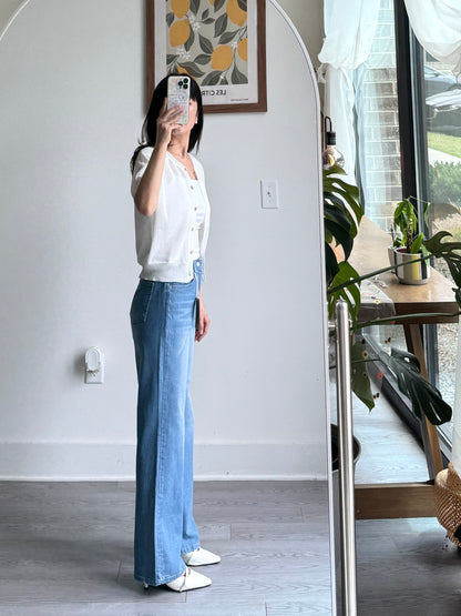 Flex Straight Denim - AdoreMeU