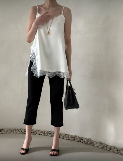 * Satin Lace Camisole
