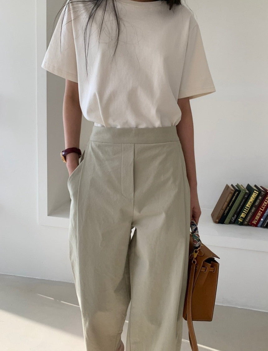 *바이오 핀턱 팬츠