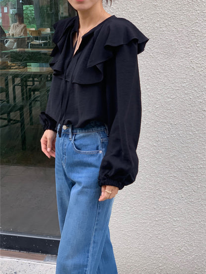 Double Frill Blouse(~9/12)