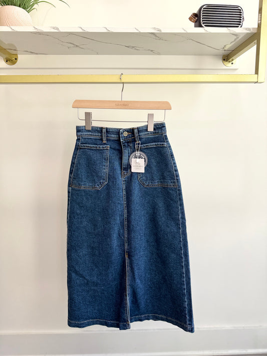 Straight Denim Skirt(~9/30) - AdoreMeU