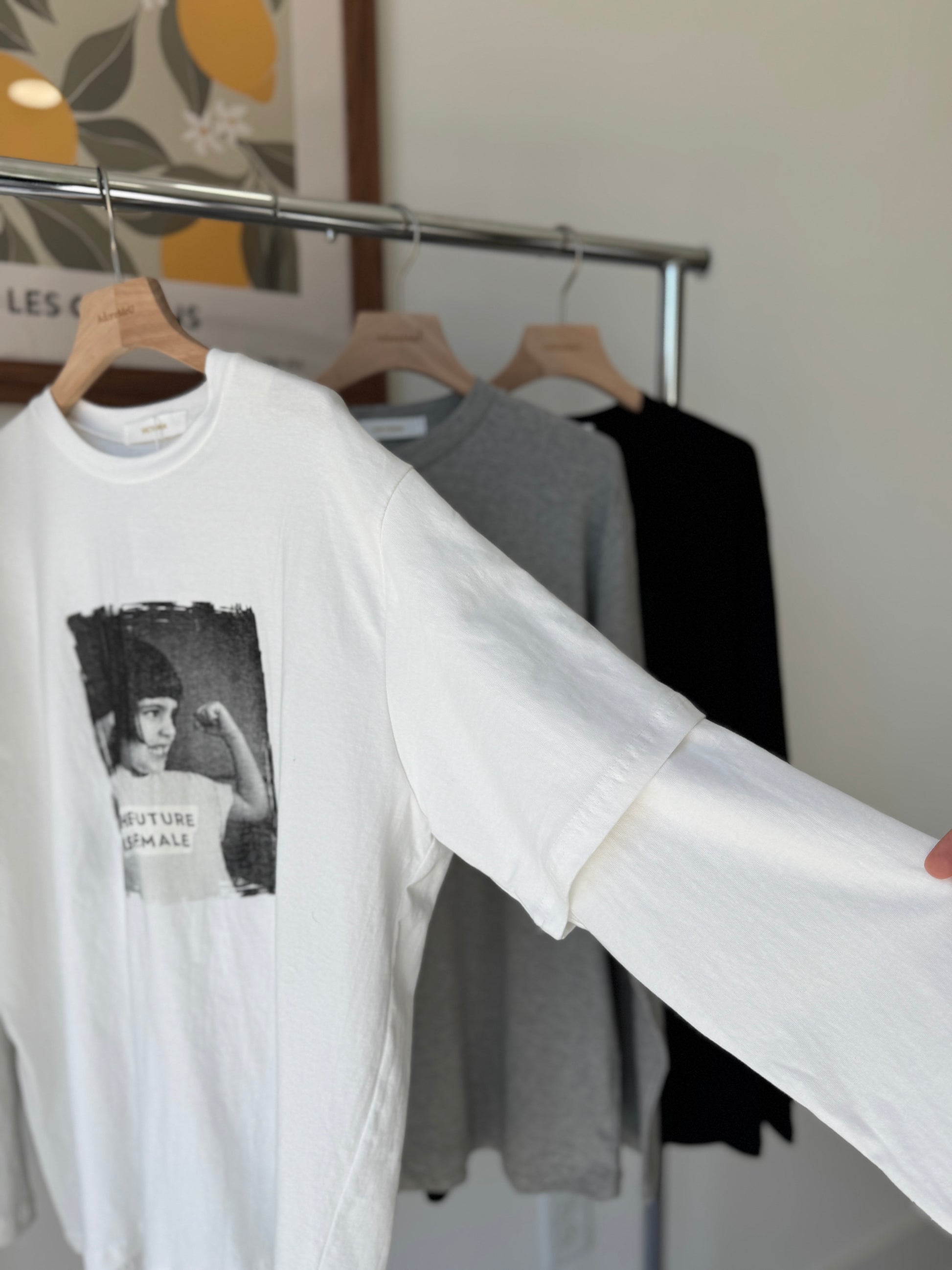 Layered Graphic Tee - AdoreMeU