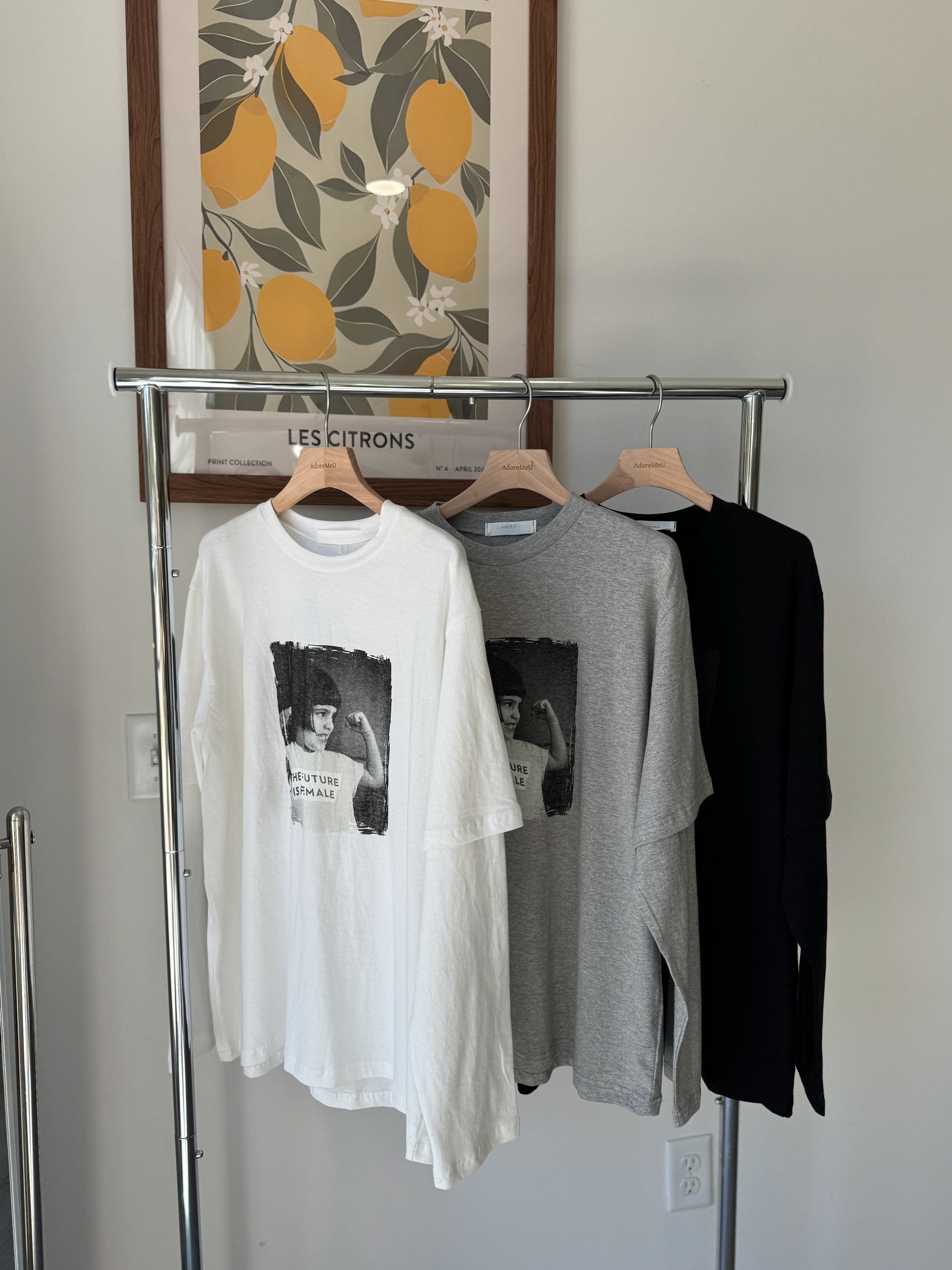 Layered Graphic Tee - AdoreMeU