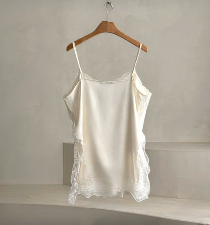 * Satin Lace Camisole