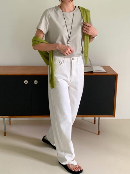 Silky Round Tee (~4/19)