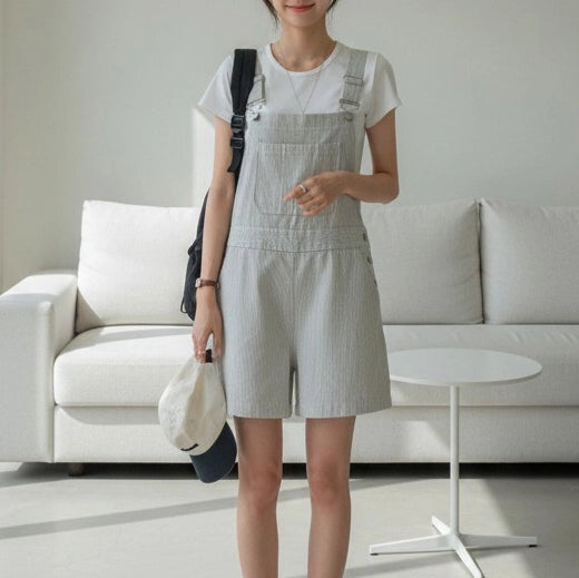 *Adjustable Cotton Mini Skirt / Dress