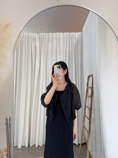 Organza Shirring Blouse