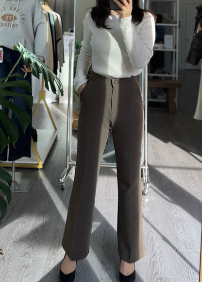 Capri Boots Cut Banding Slacks