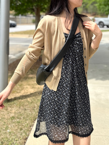 Cowhide Croissant Bag (Preorder)