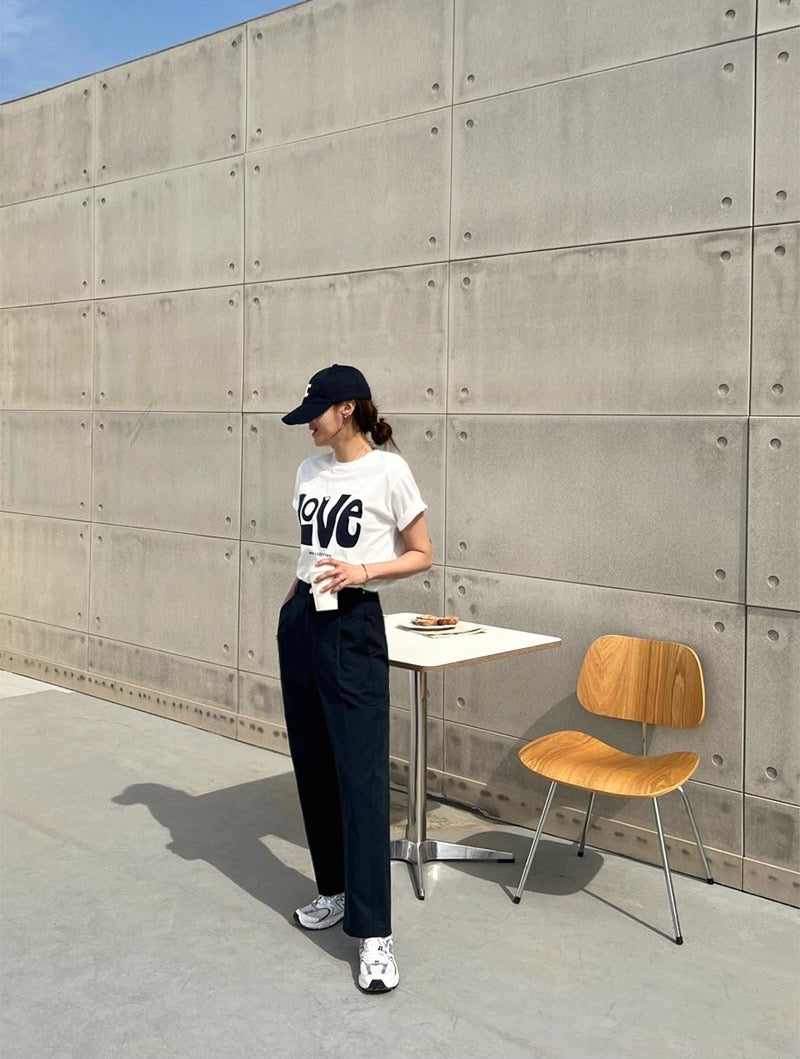 * Love Print T-shirt