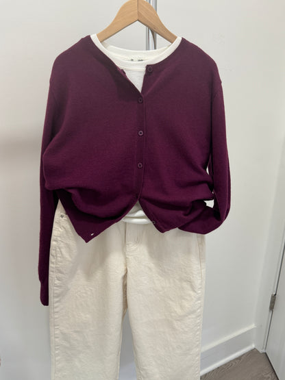 Round Neck Cardigan(~10/29)