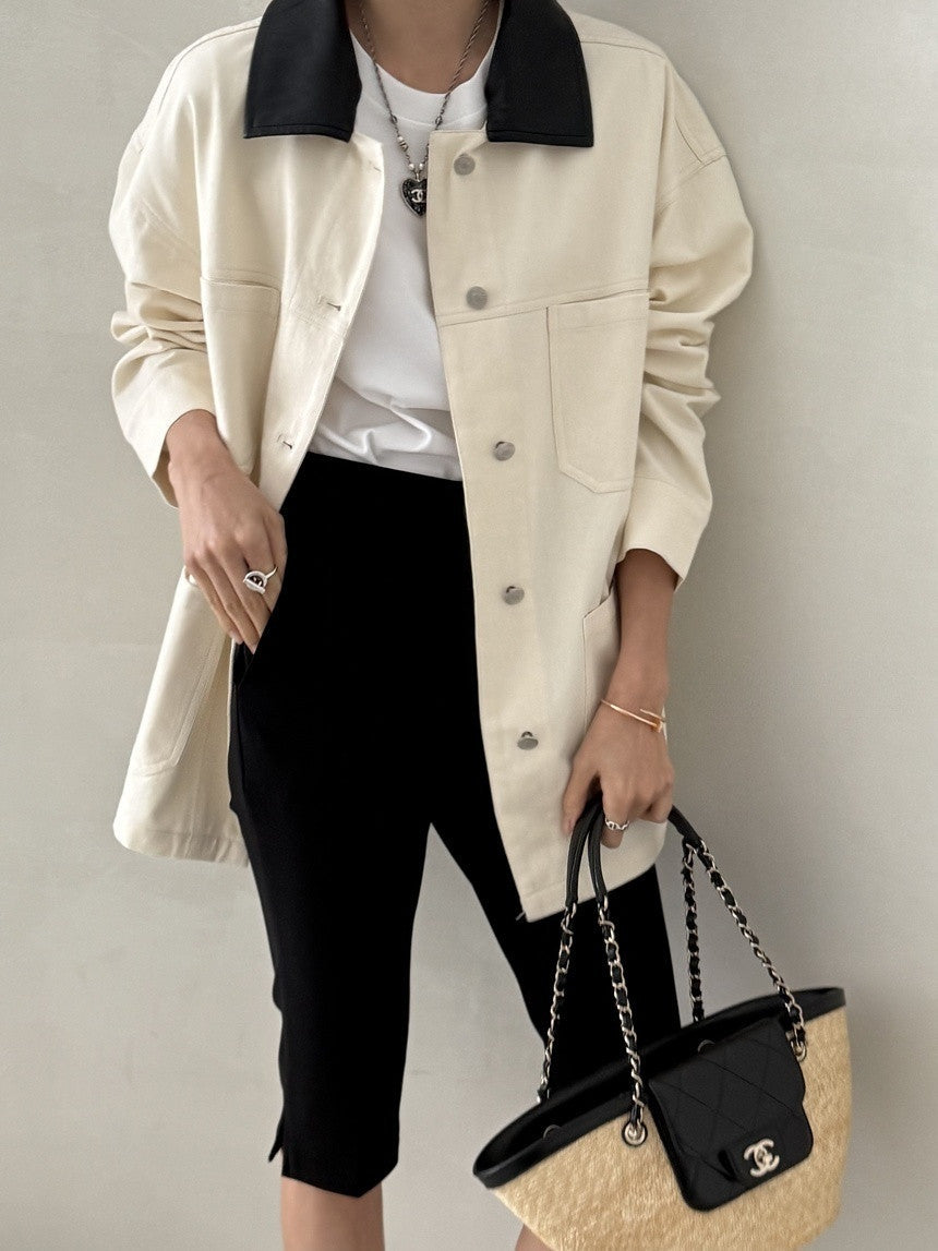 *탈착식 칼라 재킷