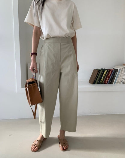 *바이오 핀턱 팬츠