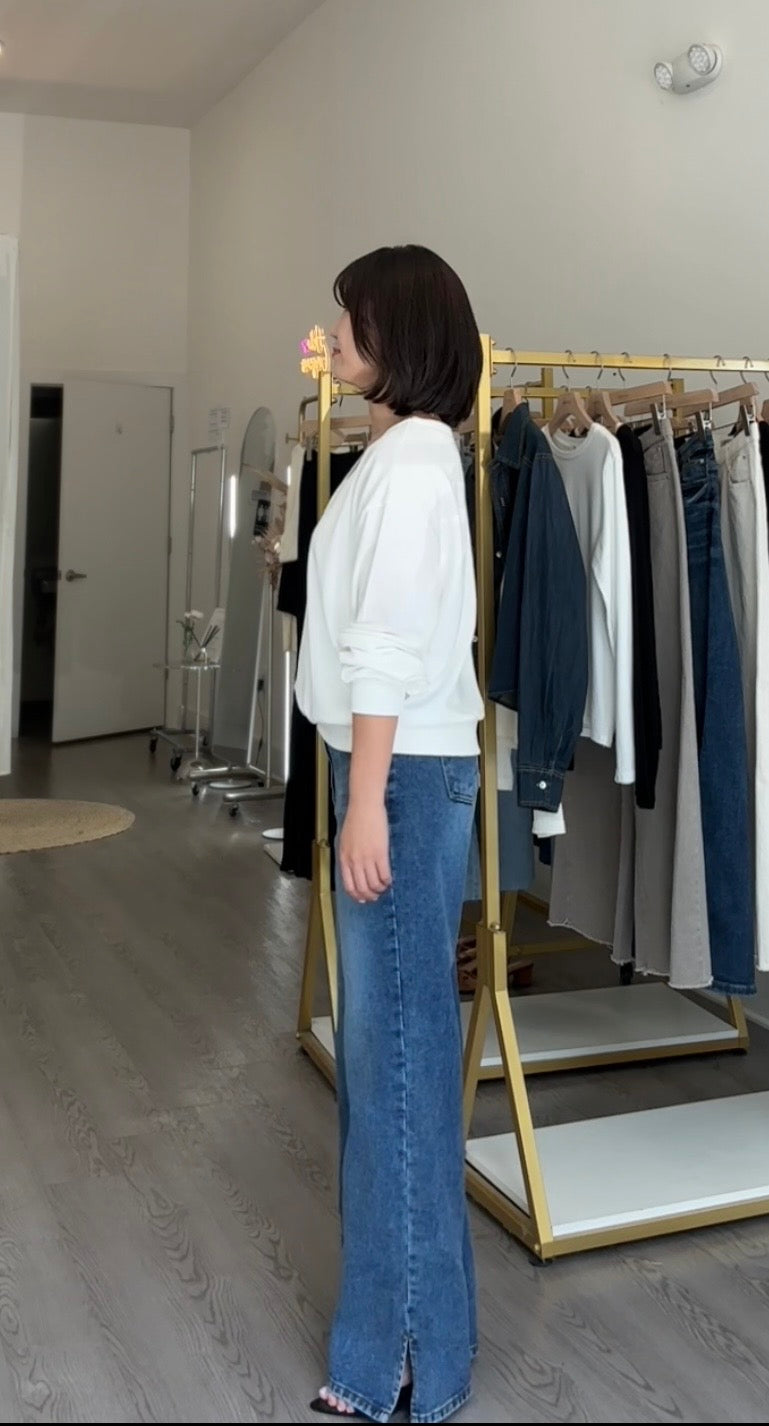 Raude Brush-Wash Straight Jeans (~9/5)