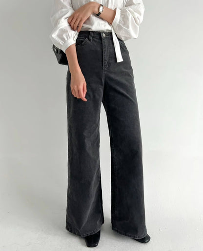 5518 Velvet Wide Bootscut Pants