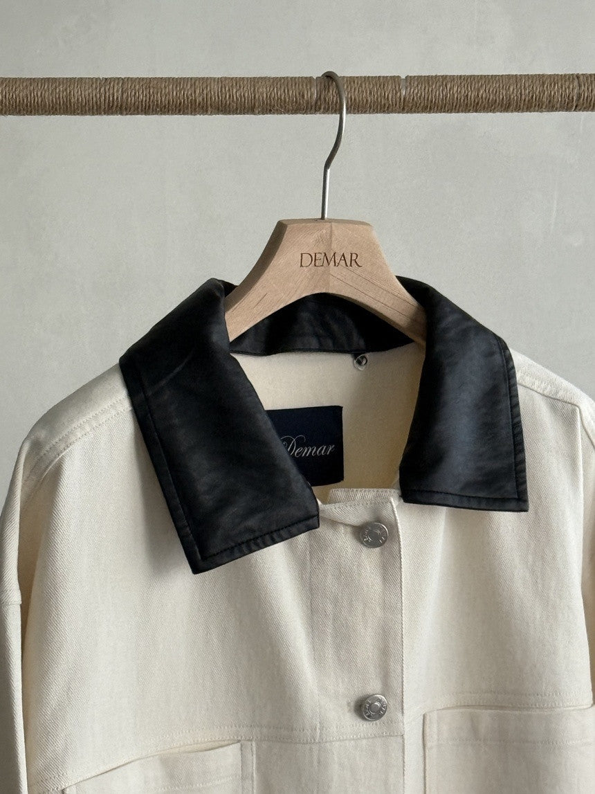 *탈착식 칼라 재킷